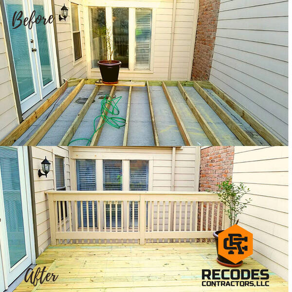 Before & After Deck Installation in Houston, TX (1)
